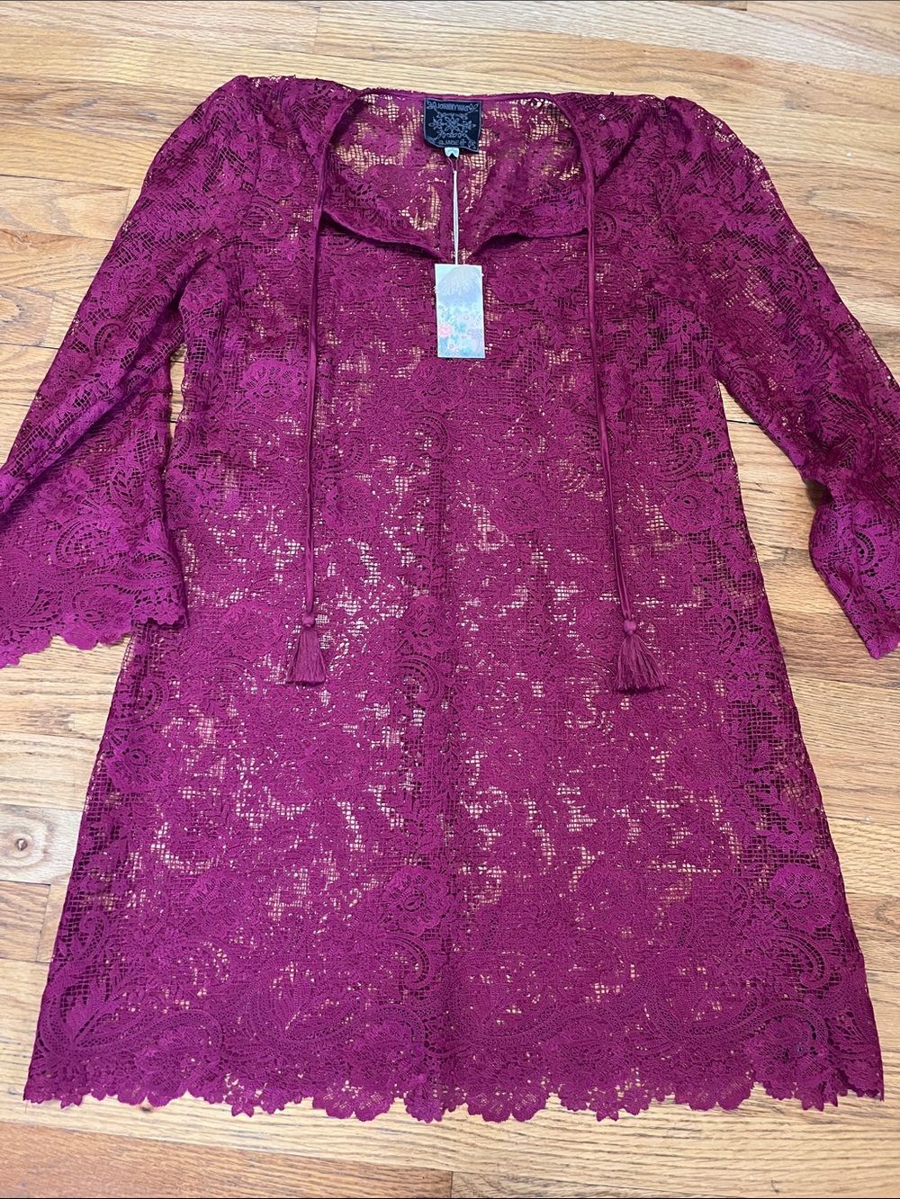 Johnny Was Harper Lace Tunic new medium - Picture 2 of 7